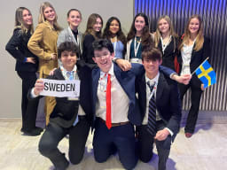 Saint Andrew's Model UN Team in The Hague