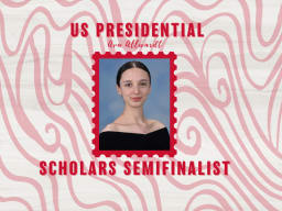 Ava Allwardt US Presidential Scholars Semifinalist graphic