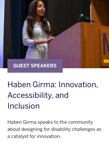 Haben Girma: Innovation, Accessibility, and Inclusion