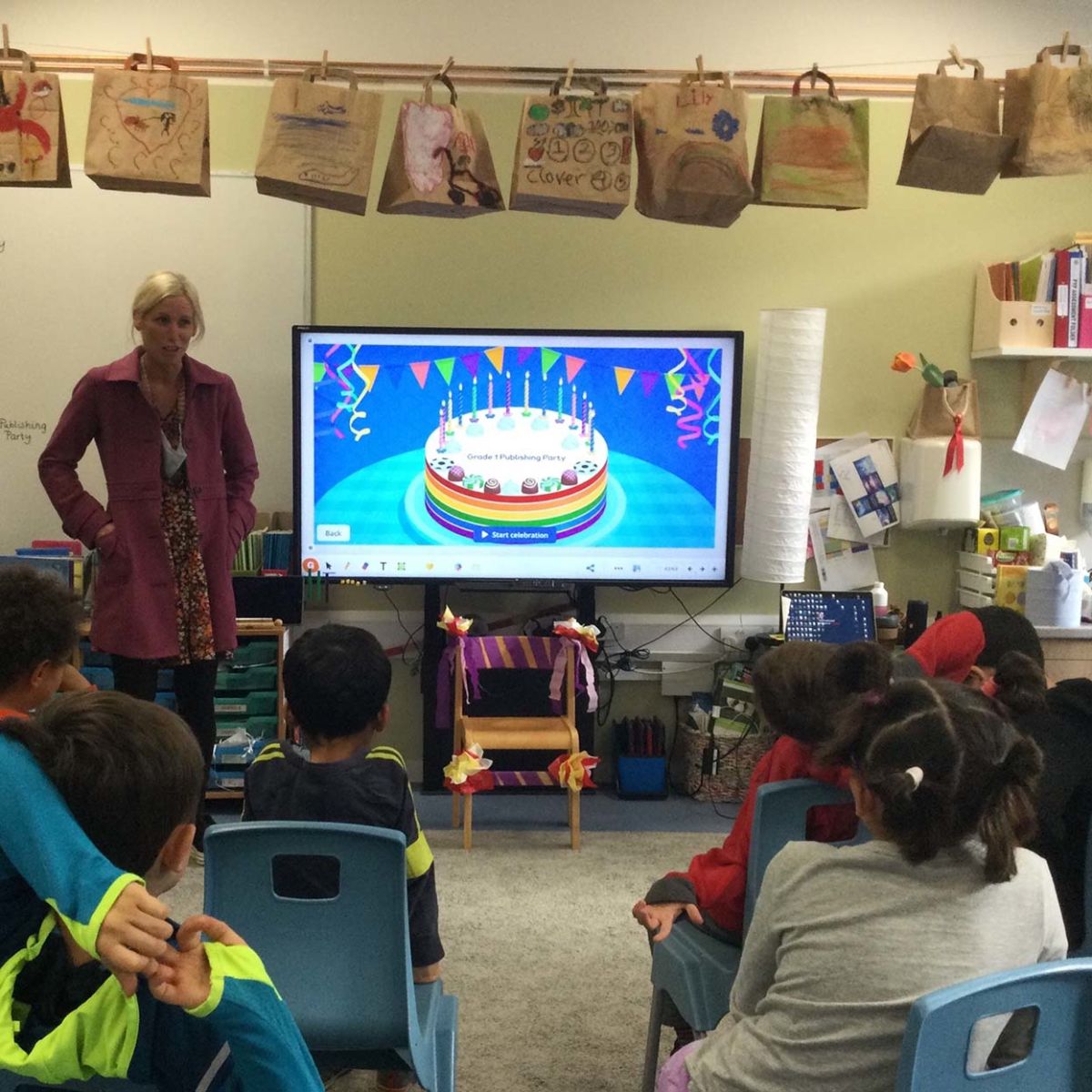 Grade 1 publish their first books! | News Post