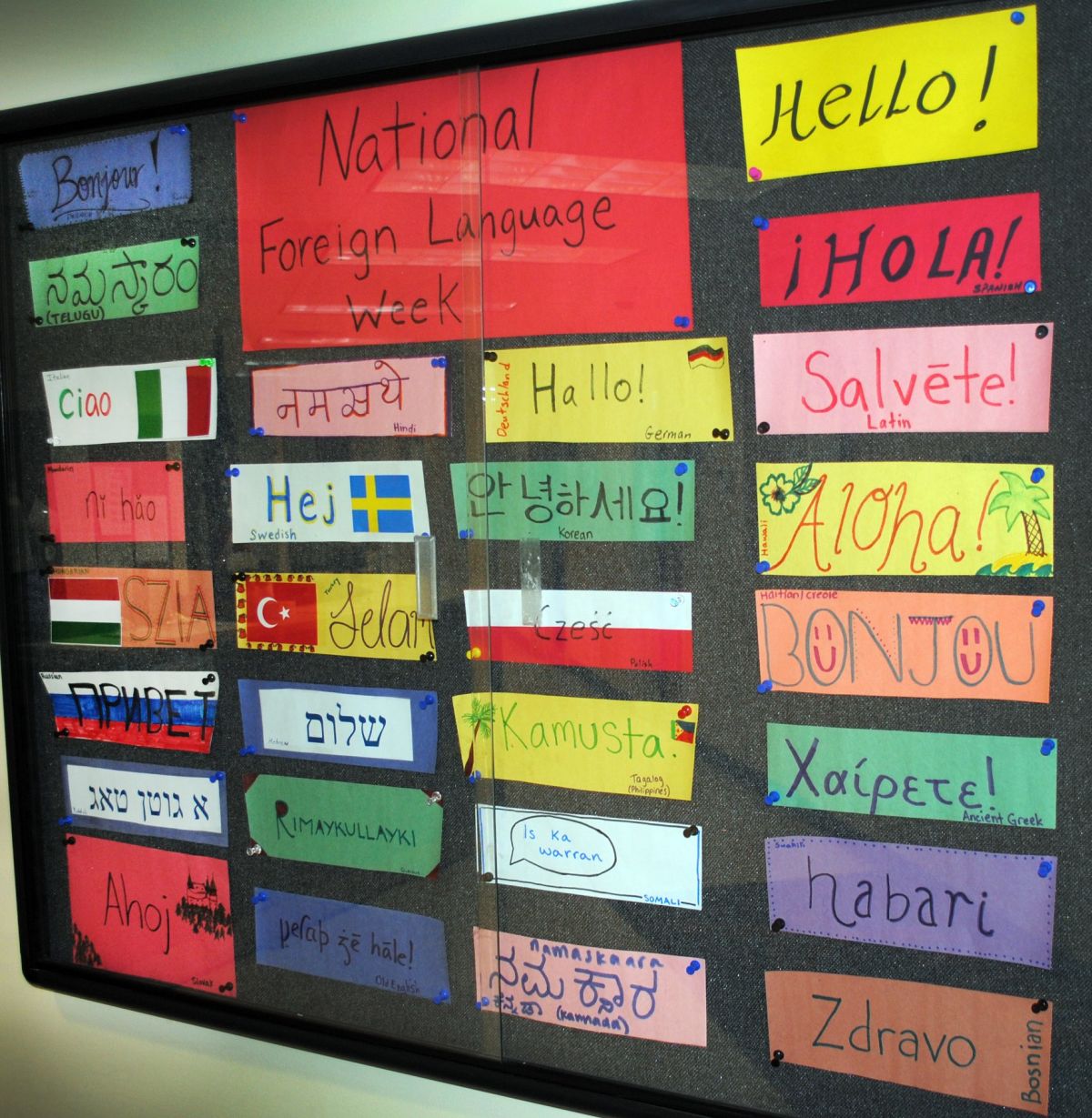 Celebrating National Foreign Language Week News Details The