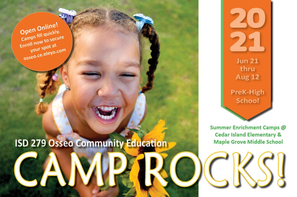 Camp ROCKS! Mini Camps with Osseo Area Schools Community