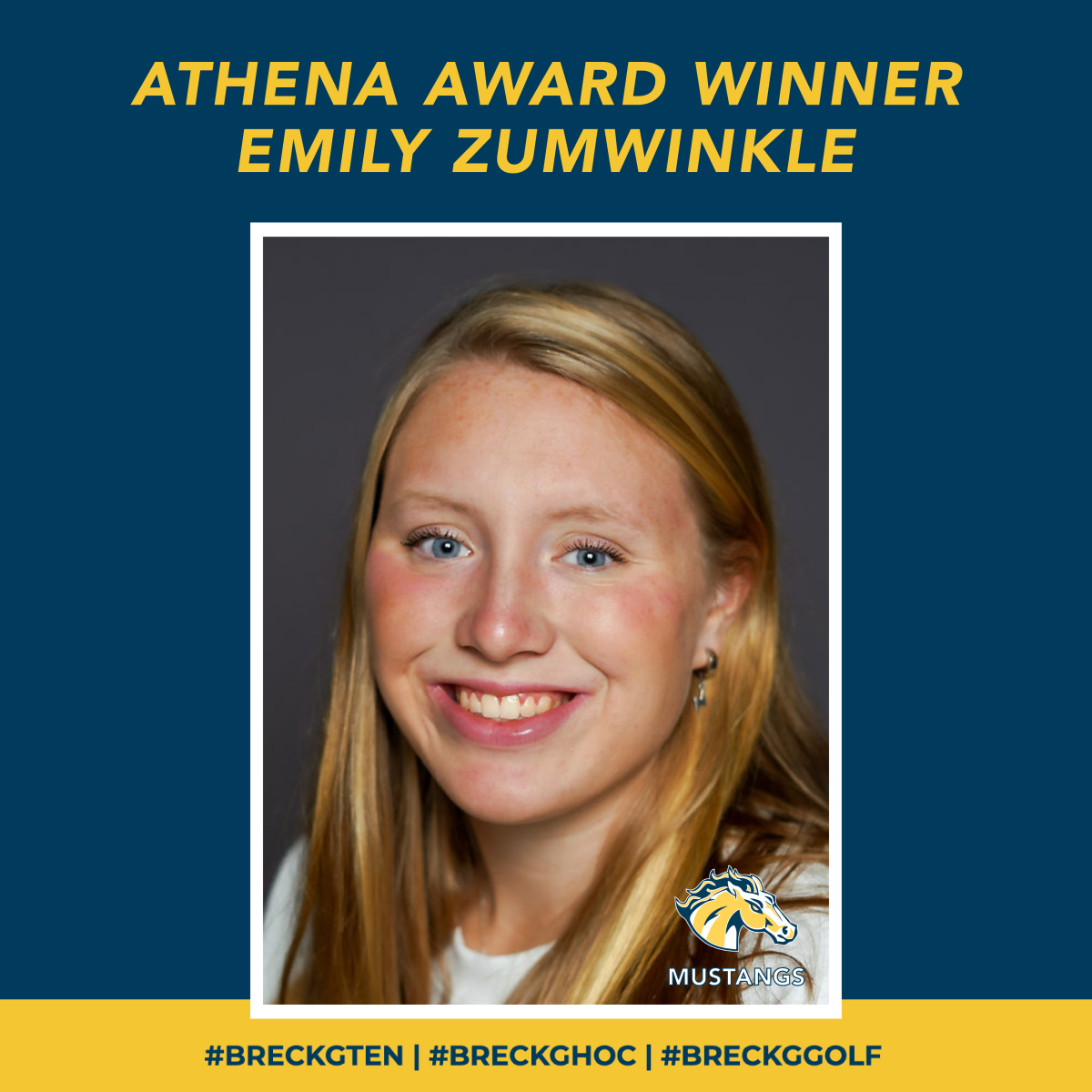 Brecks Athena Award Winner - Emily Zumwinkle | Post Details - Breck School