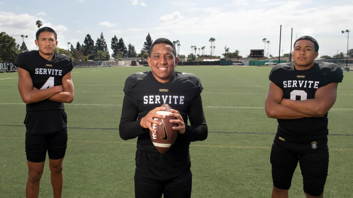 OC Register Football Preview: Orange County players, coaches 'fired up to  play' after long delay | News - Servite High School