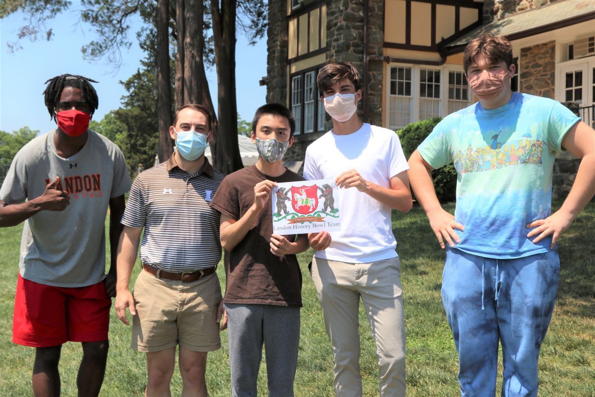 Landon’s History Bowl team sets record news story Landon 2021