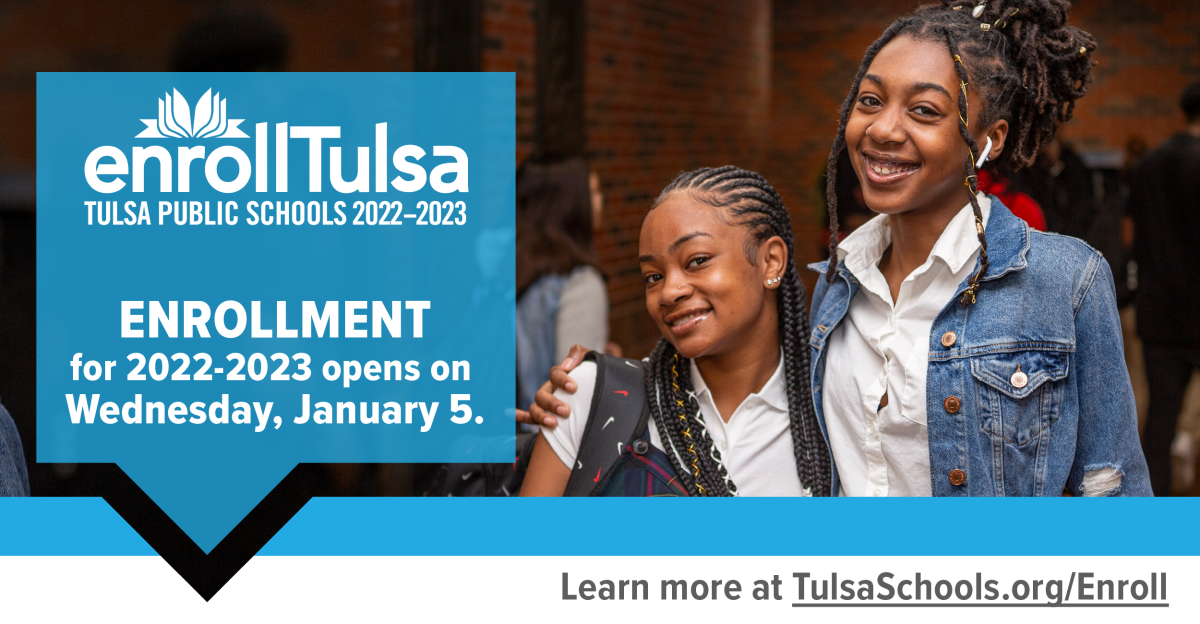Tps Calendar 2023 2022-2023 Enrollment Window Opens January 5 | News Item - Independent  School District No. 1 Of Tulsa County,