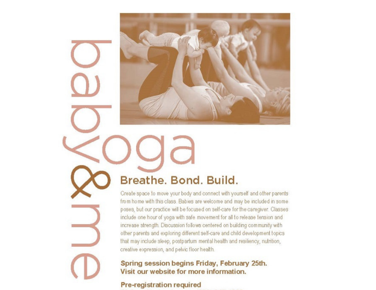 Baby and Me Yoga Details