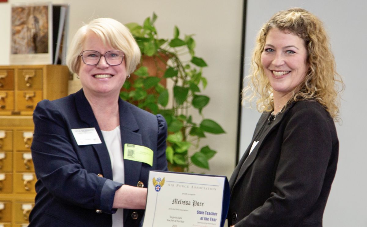 Virginia Teacher of the Year! News Post