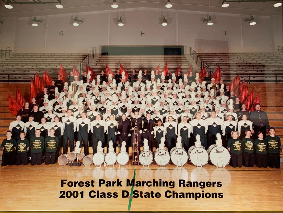 TBT Forest Park Marching Rangers 2001 Class D State Champions