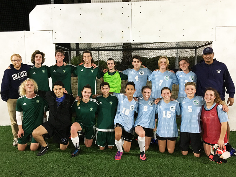 The Grauer School's Indoor Soccer Team Finishes Their Season Post