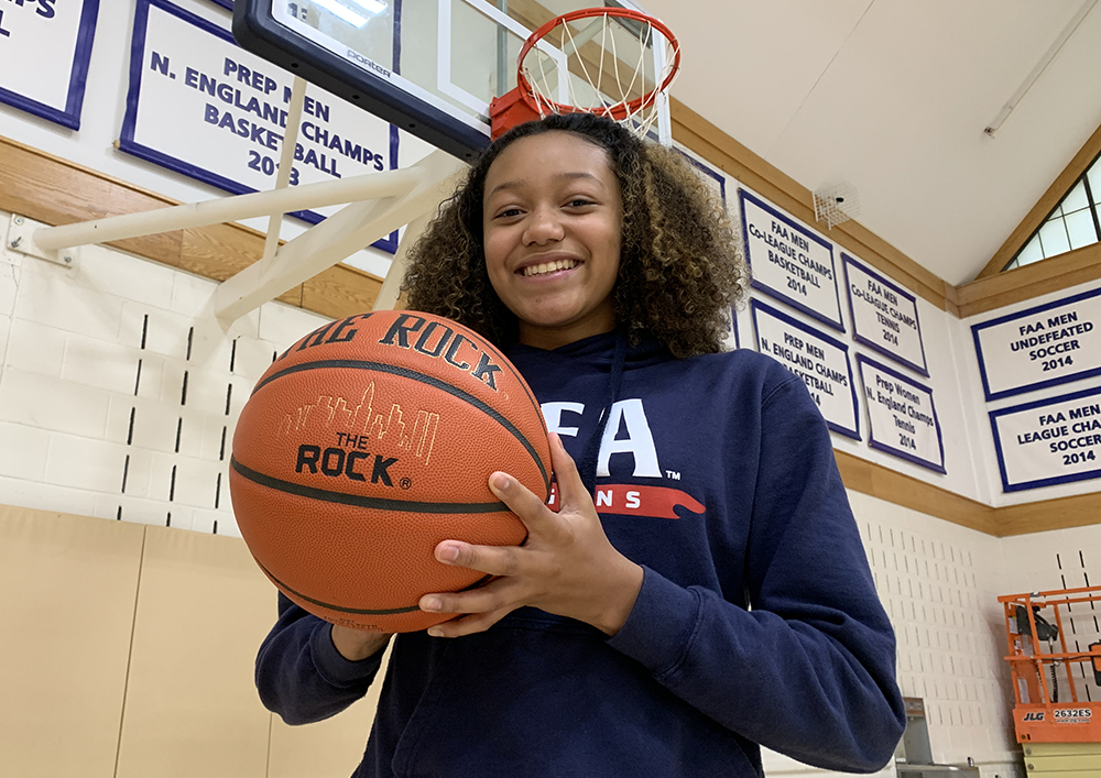 Gfa Freshman Honored As Cardinal Shehan Center S Girl Of The Year Dragon Nation Blog