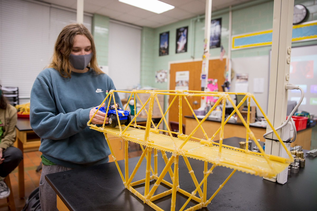 Engineering Noodle Bridges News Post General Mount Carmel Academy