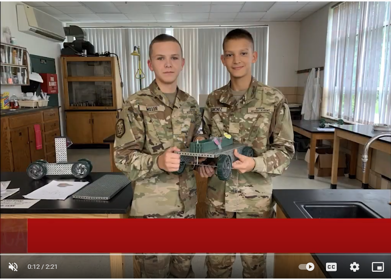 Robotics & Automation Middle School Cadets' Pull Toy Project News