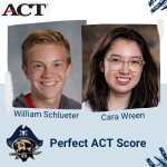 Two Juniors Earn Perfect ACT Score