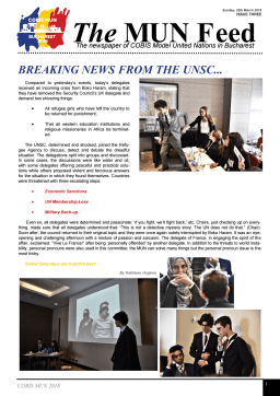 First page of the PDF file: COBISMUNNewsletterIssue3SundayMarch252018