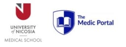 Nicosia Uni Medical School and The Medical Portal Badges