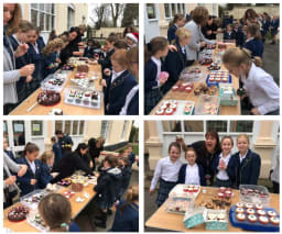 Prep Cake Sale for The Besom Trust