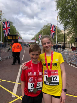 Lulu W Runs Mini London Marathon