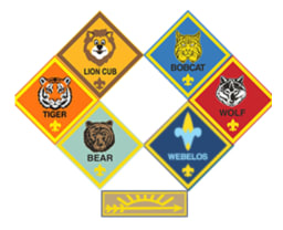 MINT CSP Potawatomi Area Council SA-125 75th Anniversary Cub Scouts Orange Bdr 