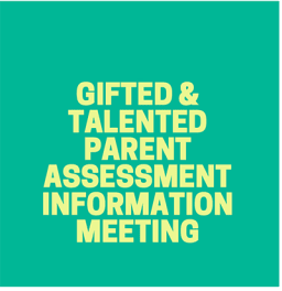 Kinder Parent Assessment Infomation Meeting
