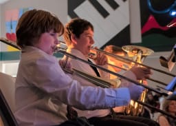 Trombone players