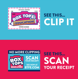 Box Tops Clip and Scan