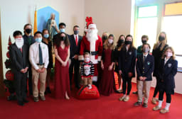 Lessons and Carols performance at the Chapel of St. Augustine