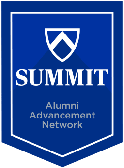 logo and words that say alumni advancement network