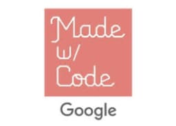Google logo designed with coding symbols, illustrating the intersection of programming and digital identity.