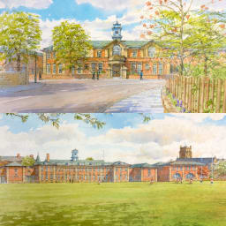 Paintings of RGS Newcastle 