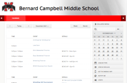 Calendar - Bernard Campbell Middle School