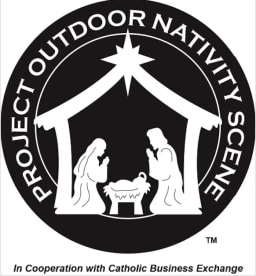 project outdoor nativity scene logo