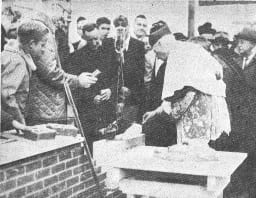 Laying of the Cornerstone of Newman Catholic High Schools