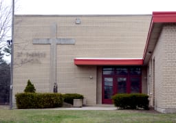 Entrance to St. Therese School