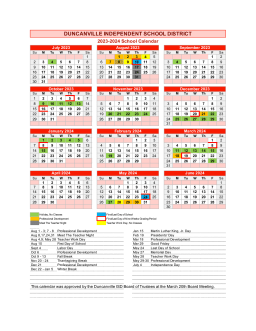 News and Events - Duncanville Independent School District