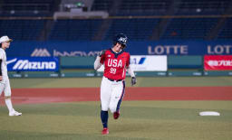 Delaney Spaulding USA Softball Jersey | ShirtsandLogos