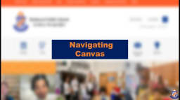 Navigating Canvas