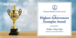 2023 Highest Achievement Exemplar Award Certificate