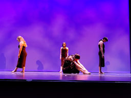 Dancers on a stage.