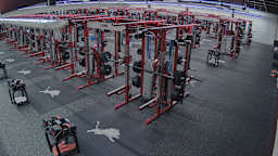 Weightroom interior view 2