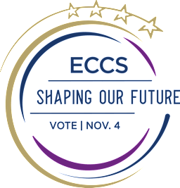 ECCS Shaping Our Future Logo Vote Nov 4