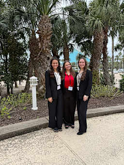 three KHS TAFE students