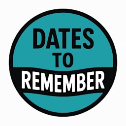 dates to remember clipart