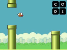 Code Flappy Bird Button
