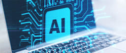 AI circuit board graphic representing Artificial Intelligence at SMCHS