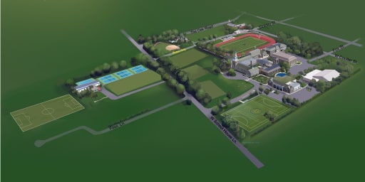 Penn Charter Campus Map Penn Charter