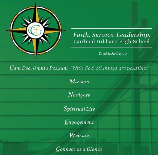 New Parent Guide Cardinal Gibbons High School Raleigh North Carolina