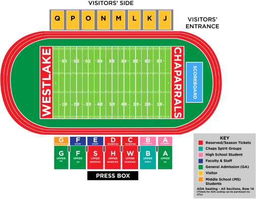Baylor Football Stadium Seating Chart