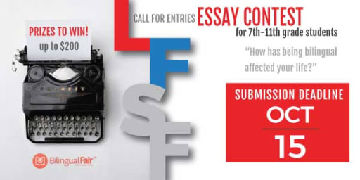 Example Of Essay With Thesis Statement Lfsf At The Bilingual Fair Proposal Essay Topic also Sample Business Essay Lfsf The Bilingual Fair Essay Contest News Post Lyce Essay Paper Writing