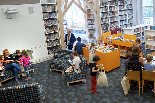 collegiate library photos